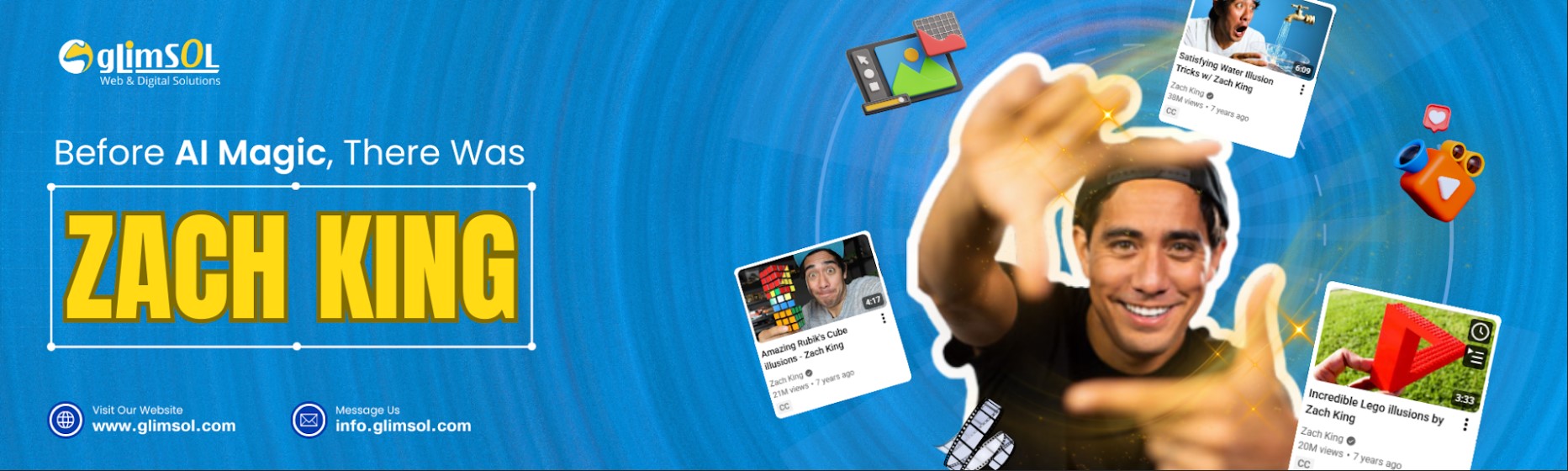 Before AI, There Was Zach King—and His Insane Editing Skills