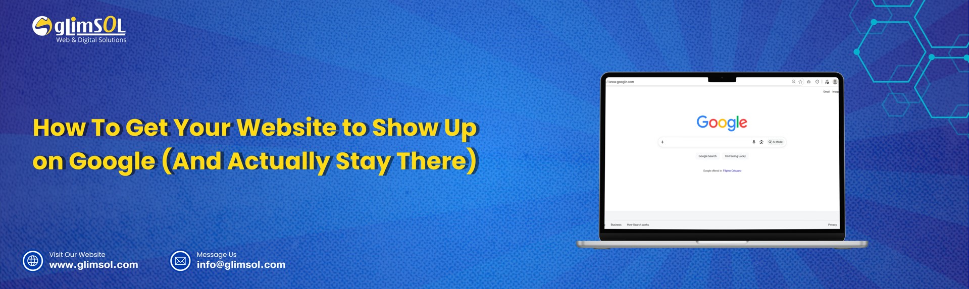 How To Get Your Website To Show Up on Google (And Actually Stay There)