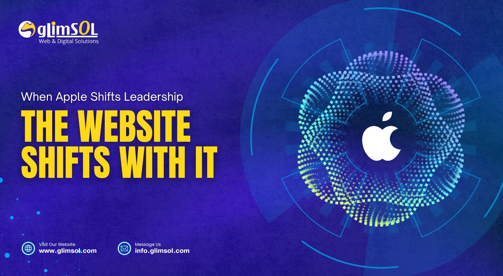 When Apple Changes Leadership, It Changes the Way We Think About Websites Too